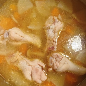 サムゲタン風スープ